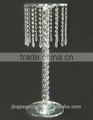 Wedding Flower Stand With Crystal Beads