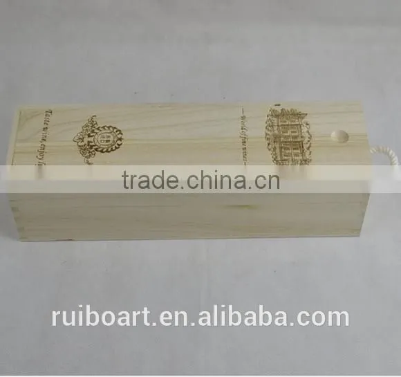 Single Wooden Box With Sliding Lid photo-3