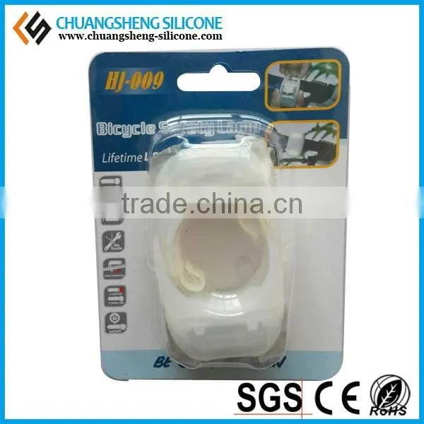 Made in China Conenient Lighting Your Road Green Silicone Led Child Bicycle photo-3