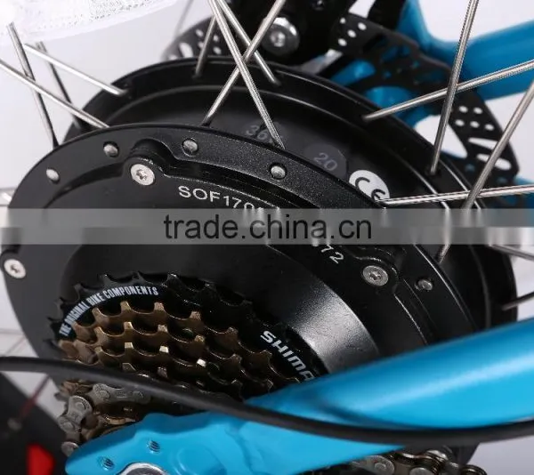 20 Inch Popular no Foldable Electric Bike Fat Tire E-bike Aluminum Alloy Frame Electric Fat Bike photo-5