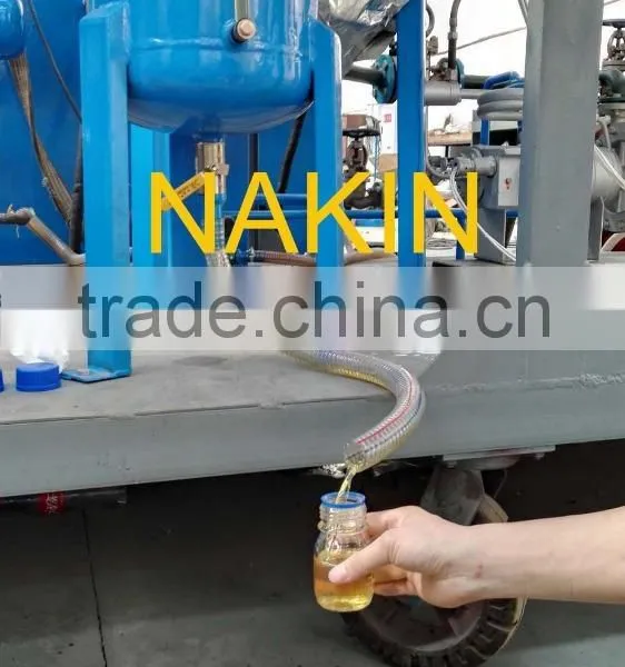 Series JZC-2( 2 Tons per Day) Vacuum Waste Engine Oil Distillation Plant photo-5