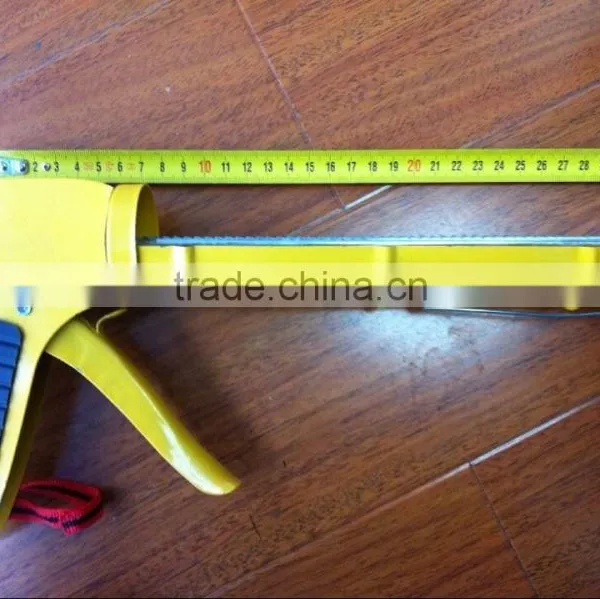 9" Manual Silicone Glue Gun With Ratchet Rod photo-3