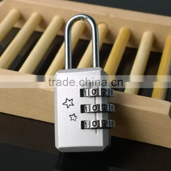 Code Combination Smart Padlock Resettable Luggage Suitcase Travel Security Password Lock photo-4