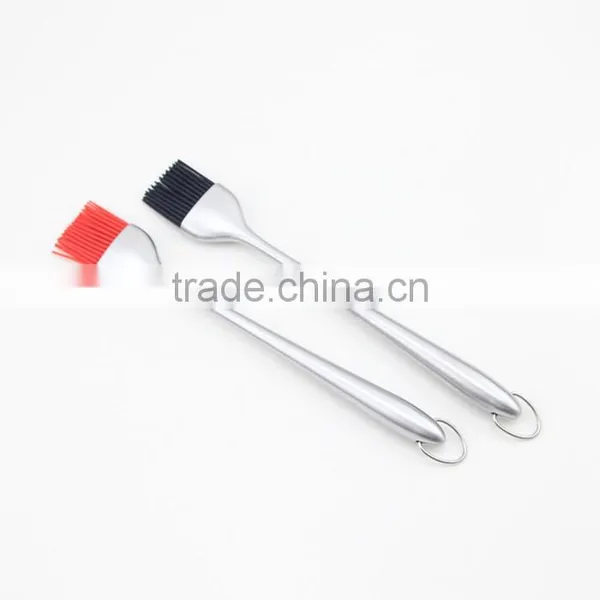 Silicone Basting And Pastry Brush With Stainless Steel Handle And Hanging Ring photo-6