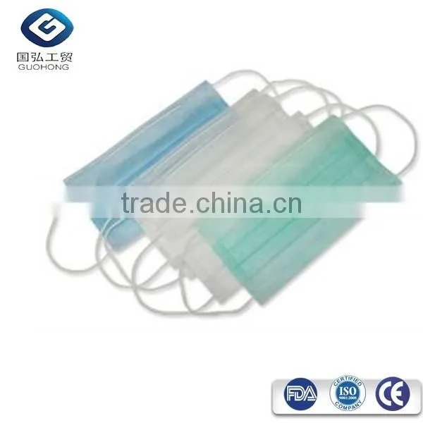 Single Use Dental Non Woven Face Mask 3 Ply photo-3