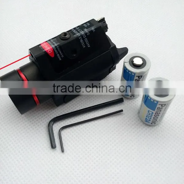 Tactical Red Laser Sight and 200 Lumen CREE Q5 LED Light Combo With Strobe Laser photo-2