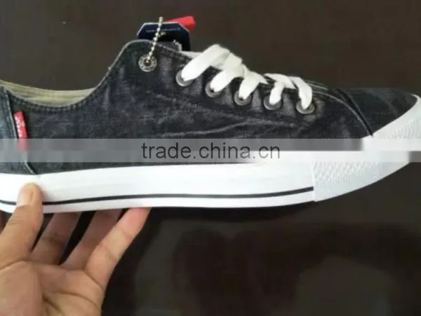Original Brand Denim Upper Canvas Shoes Stock for Men photo-2