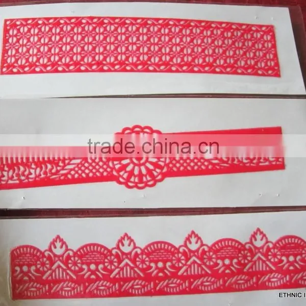 ARMBAND HENNA Mehndi STENCIL DESIGN Reusable photo-4