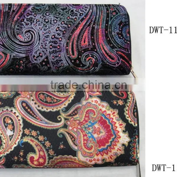 Vogue Lady New Cotton Canvas Diversity Classic Floral Hot Purse photo-3