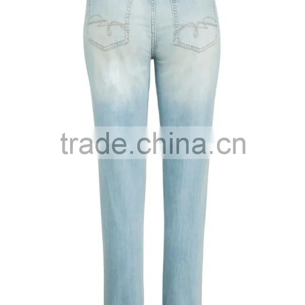 Wholesale Latest New Model Design Fashion Women Jeans Denim Jeans Pant photo-2