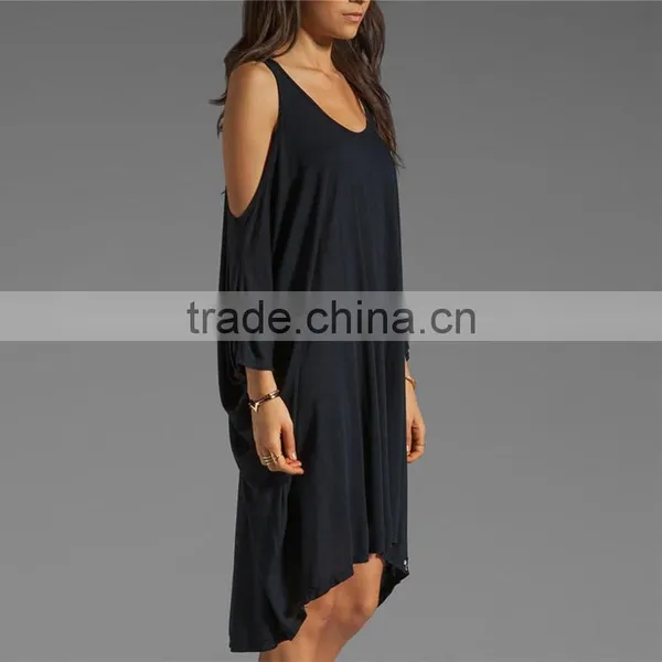 Short Front Long Back & off Shoulder Dress photo-2