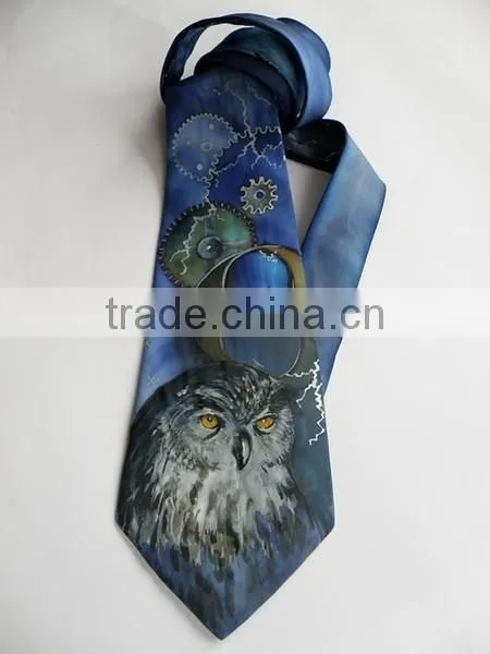 Newest Hot Selling Men's Printed Silk Tie