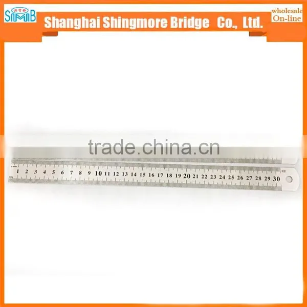 2017 China Cheap Sales Good Quality 30cm Stainless Steel Ruler for Student photo-5