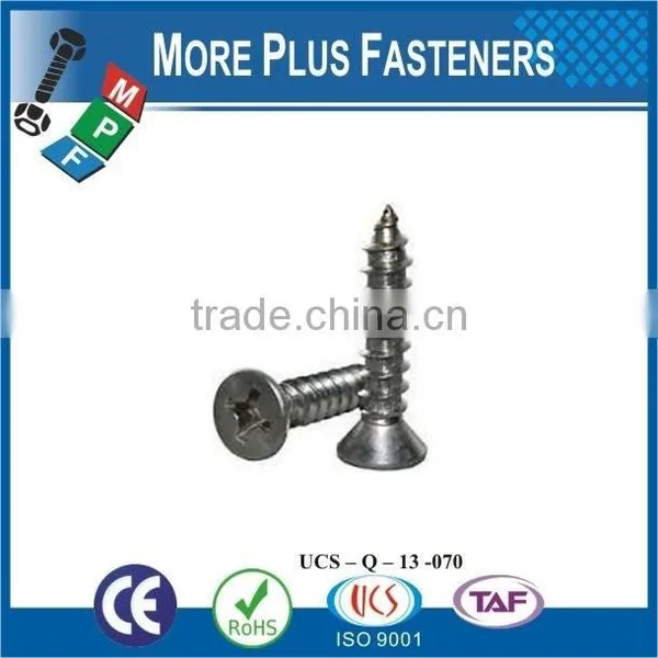 Made in Taiwan Furniture Self Tapping Screw Self Tapping Screw for Aluminum Phillips Head photo-2