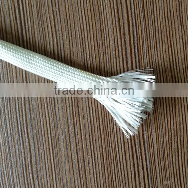 uncoated Glass Fiber Wire Cable Protection Sleeving