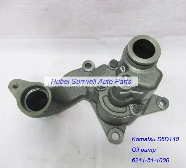Komatsu S6D140 Engine Oil Pump 6211-32-2130 photo-3