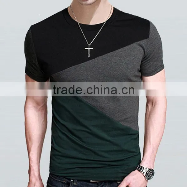 New Products Promotional Short Sleeves Thick Plain T-shirts