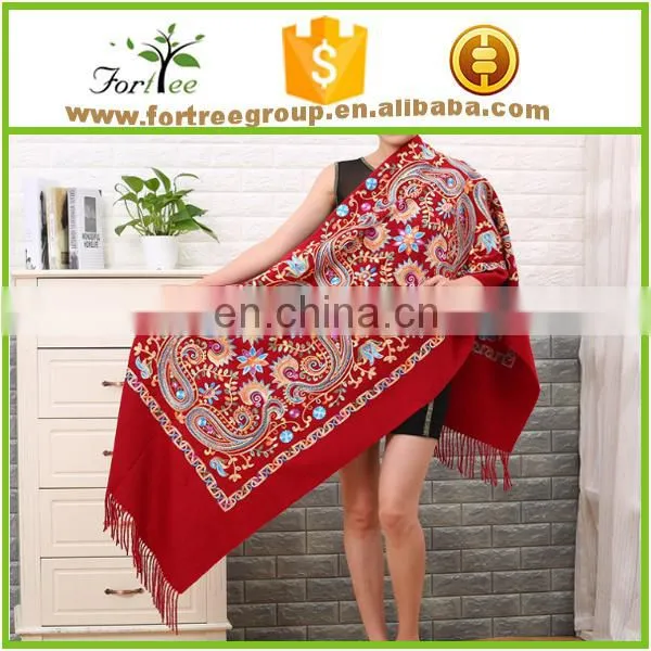 Custom Head Scarf, Embroidery Muslim Scarf photo-5