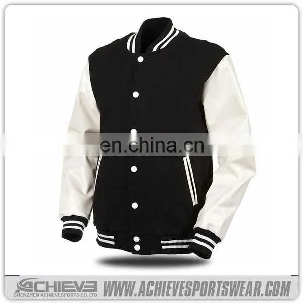 100% Cotton Children Baseball Jacket, Kids Pink Varsity Jackets photo-3