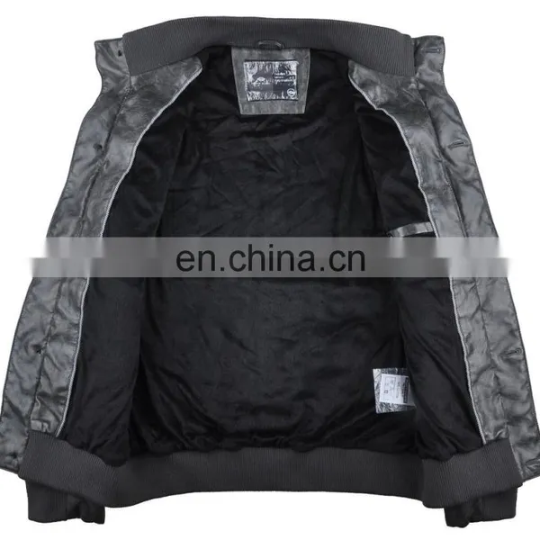 2015 Lastest Fashion Mens Handsome Spring Sliver pu Reflective Jacket photo-2