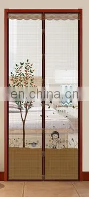 Fashionable Printing Soft Magnetic Mosquito Netting for Anti Insects photo-4