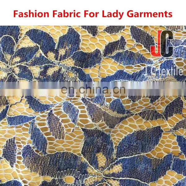 New Fashion JC030 Textile Vintage Style T/C Nylon Cotton African Wedding Lace Fabric photo-4