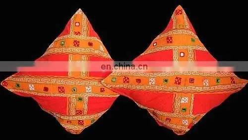 Sequins Patches Cushion Cover photo-5