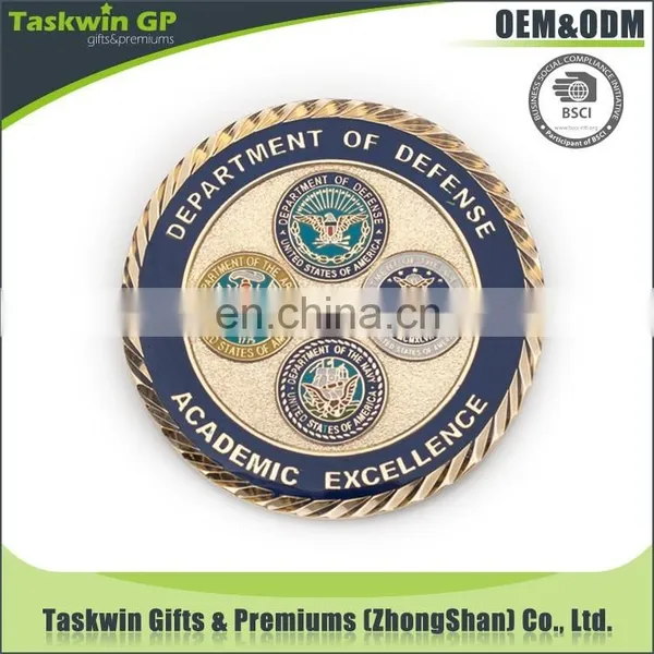 High Quality Antique Design Metal Souvenir Coin for Promotion photo-2