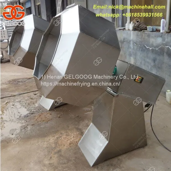 Automatic Stainless Steel Snack Seasoning Machine/Fried Potato Chips Seasoning Machine/CE Certificate Mixing Machine photo-3