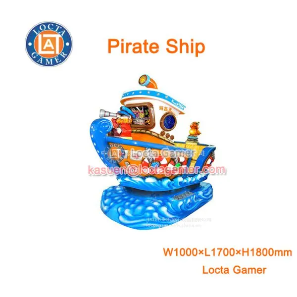 Zhongshan Amusement Playground Swing Mini Pirate Ship Kiddie Rides