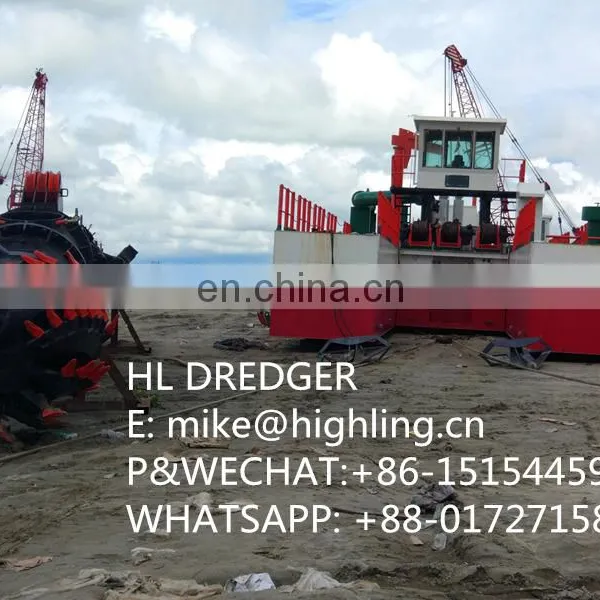 Used 18 Inch Cutter Suction Dredger For River Dredging photo-4