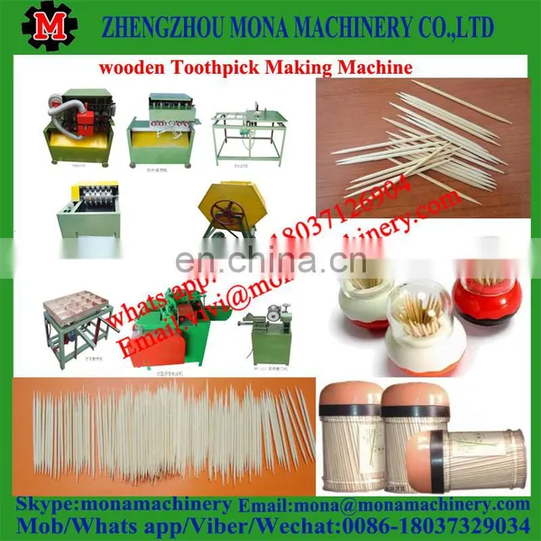 Toothpick Production Line Automatic Bamboo Toothpick Making Machine photo-5