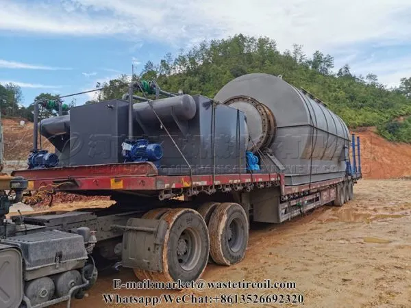 Hot Sale Batch Type Waste Tyre Pyrolysis Equipment Recycling Tire to Oil in USA photo-3