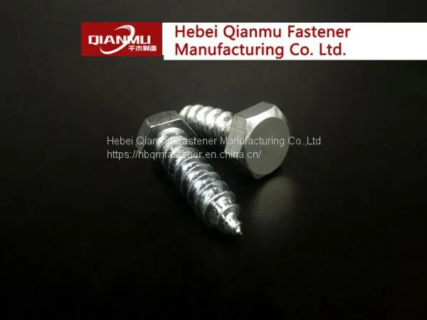 Factory Price High Quality Manufacturer Flat Head Hex Head Wood Screw Hdg Wood Screw