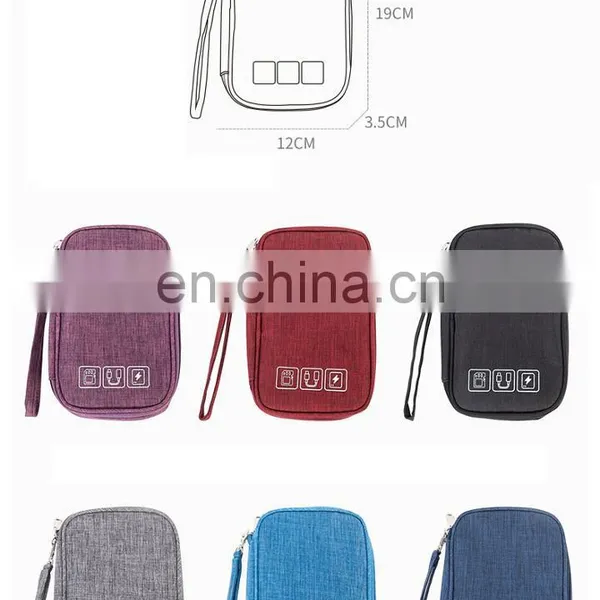 Phone Cable Organizer Bag Mini Travel Case For Digital Wire photo-6