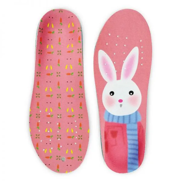 Kids Comfort Arch Support Cork Insole for Flat Feet Plantar Fasciitis Feet Pain Relief Sole for Children photo-3