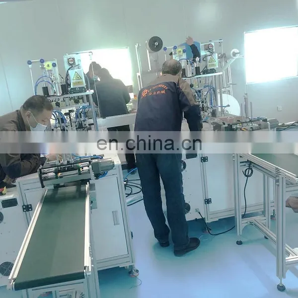 China Manufacturer Price Fully Automatic Mask Making Machine Disposable Face photo-4