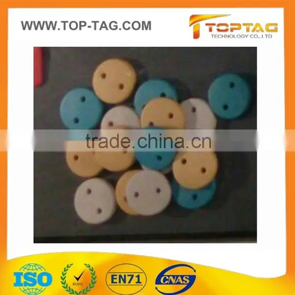 Printable Plastic ABS Round Shape 860-960Mhz Uhf Rfid Laundry Tag photo-3