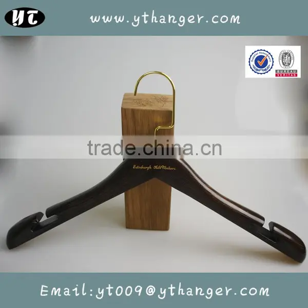 HA7063 Lotus Wood Notched Hanger Men Jackets Heavy Duty Hanger Supplier's Choice photo-6