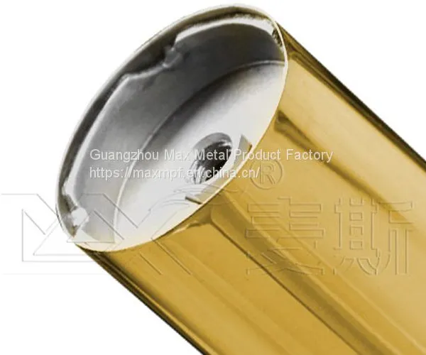 LG-M1 Titanium Golden Queue Barrier Stainless Steel Crowd Control Stanchion Posts photo-2