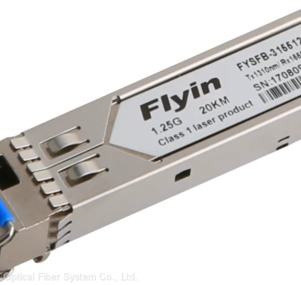 China SFP 1.25G BIDI 1310/1550nm LC 20KM DDM Compatible With the Juniper photo-4