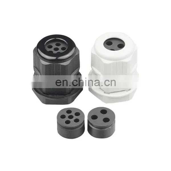 CE RoHS REAH IP68 M12 M16 M25 M32 M42 M50 M63 Waterproof Ip68 Cable Gland Composite Multiple Cable photo-2