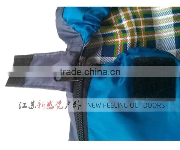 Rectangular Shape Flannel Nylon Camping Sleeping Bags photo-5
