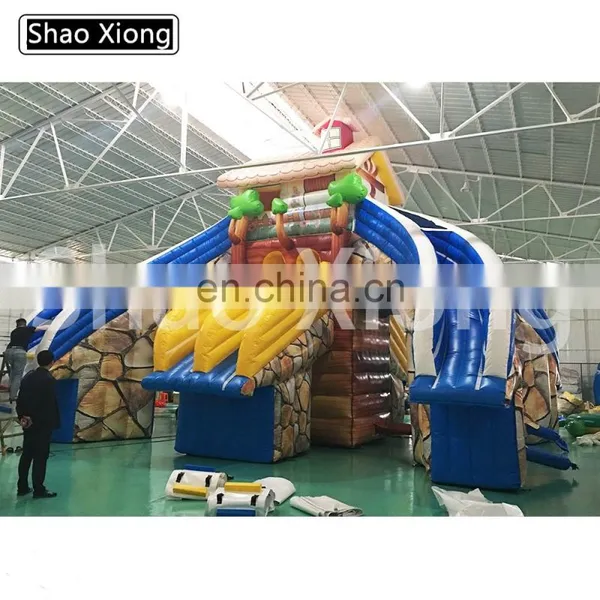 Used Outdoor Indoor Big Slide Inflatable Slip n Slides For Water Parks Sale Adults Kids Pool photo-4