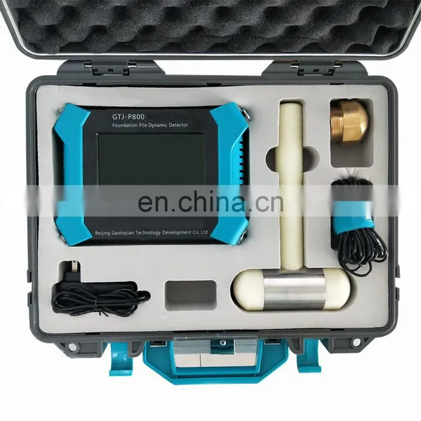 ASTM D5882-07 PIT Pile Integrity Testing 3 Component Borehole Geophone Instrument photo-2