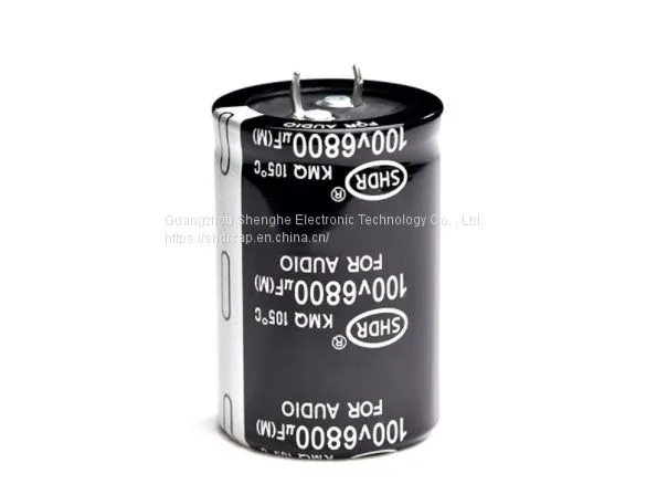 Electrolytic Capacitors Horn Capacitor 6800UF100V Super Aluminum Electrolytic