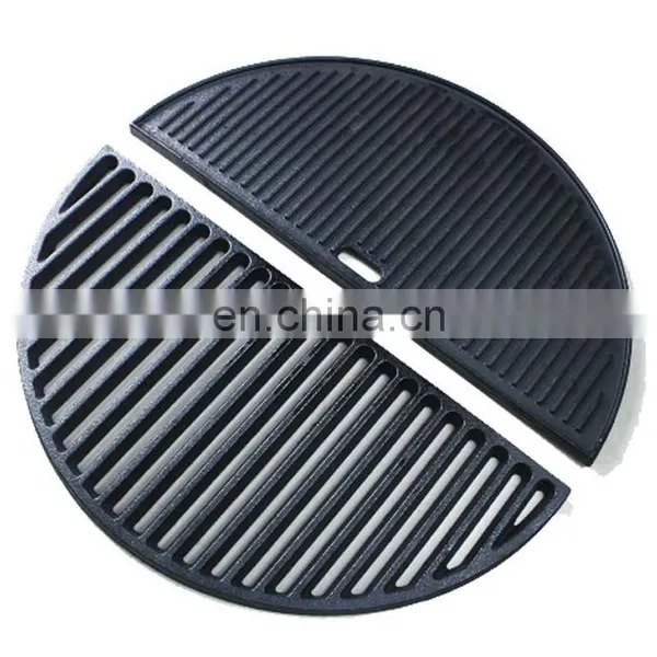 Round Bbq Mesh Fan Grill Netting Rotating Turning Easy Net Flip Grill Basket
