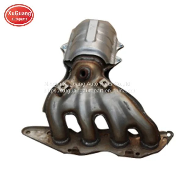 Exhaust manifold catalytic converter for BYD s6 m6 2.0 catalytic converter with single box
