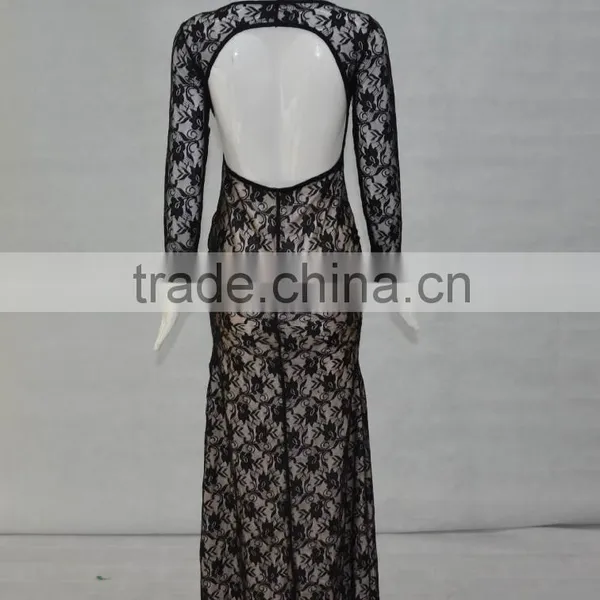 Latest Dress Designs Fashion Sexy Halter Dress Lady Dress photo-3