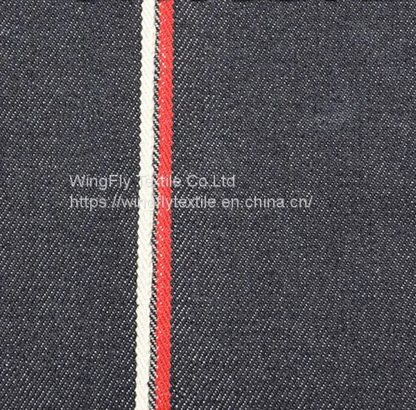14oz 100% Cotton Right Twill Red Womens Selvedge Denim 32/33 